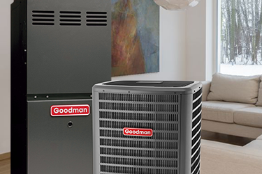 New Furnace and Air Conditioning Unit from Goodman