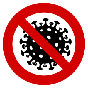 Stop Covid- Unionvile Heating sticker