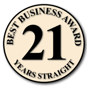 Unionville Heating Best Business Award 21yrs