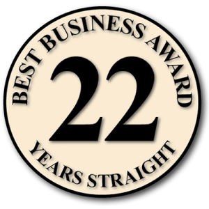 Unionville Heating Best Business Award 22yrs